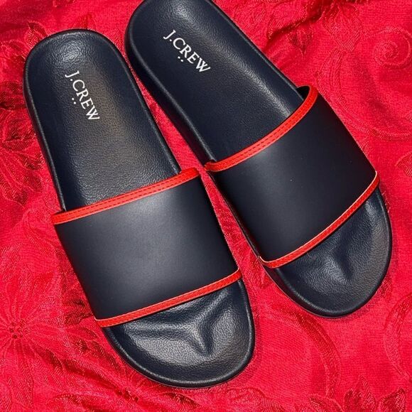 J. crew MEN'S POOL SLIDES | SIZES: 9 MEDIUM - Picture 1 of 4
